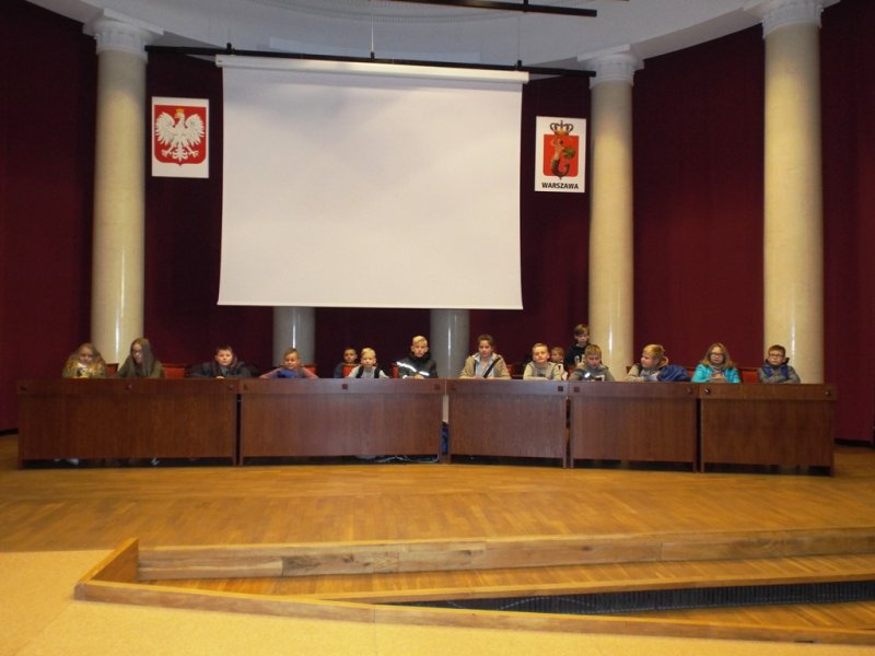 Wycieczka kl 4-6 do PKiN w Warszawie